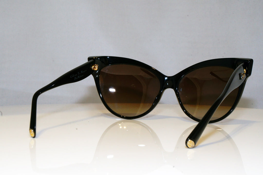 DIOR Womens Boxed Designer Sunglasses Black Cat Eye Marquises Mohotani 17484