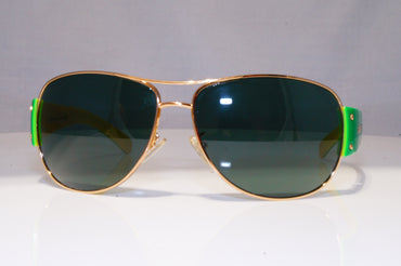 PRADA Mens Designer Sunglasses Green Pilot SPR 52G 5AK-301 22011