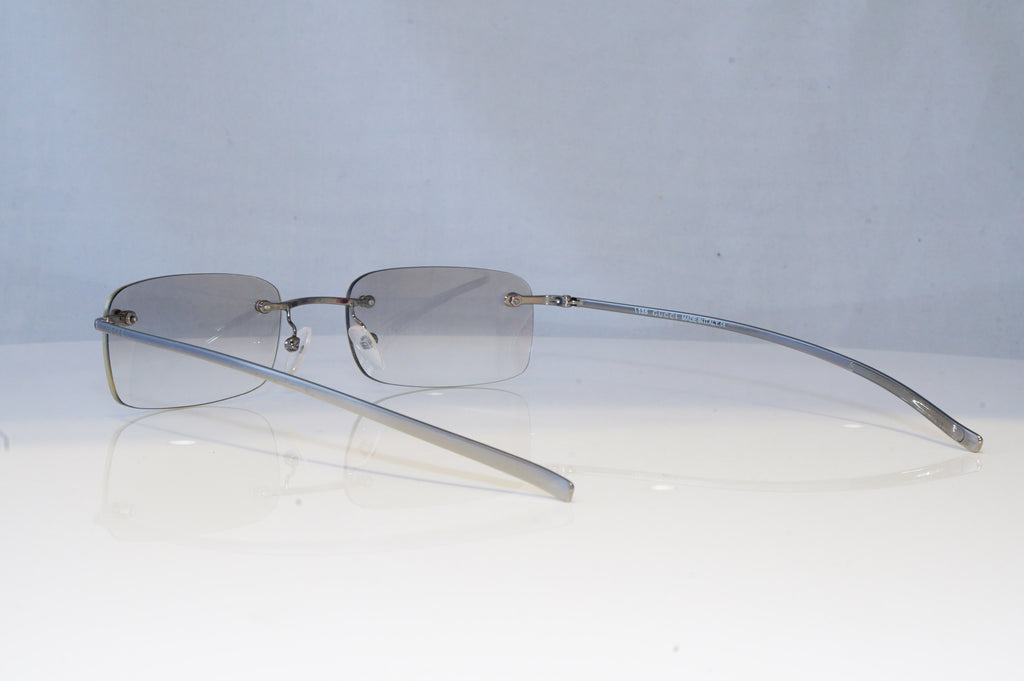 GUCCI Mens Vintage 1990 Designer Sunglasses Silver Rectangle GG 1715 6LBNM 20877