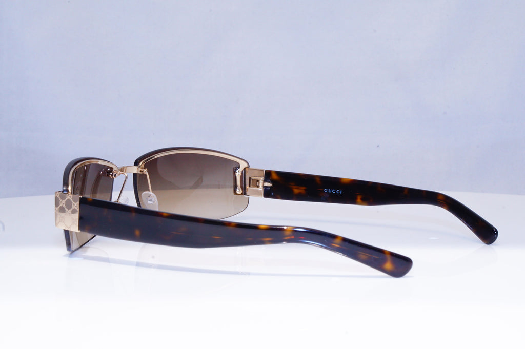 GUCCI Mens Designer Sunglasses Brown Rectangle GG 1799 NQ3IS 18625