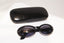 GUCCI 1990 Vintage Womens Designer Sunglasses Black Oval GG 2413 807 15373