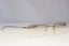 GUCCI Mens Vintage 1990 Designer Sunglasses Silver Rectangle GG 1715 6LBNM 20877
