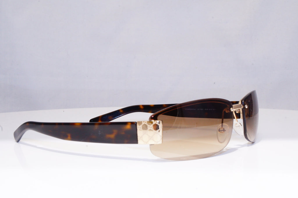 GUCCI Mens Designer Sunglasses Brown Rectangle GG 1799 NQ3IS 18625