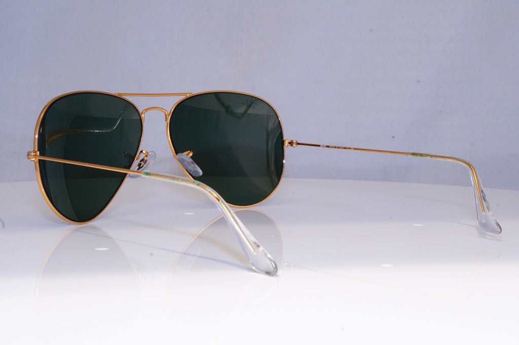 RAY-BAN Mens Designer Sunglasses Gold Pilot AVIATOR RB 3025 001 19810