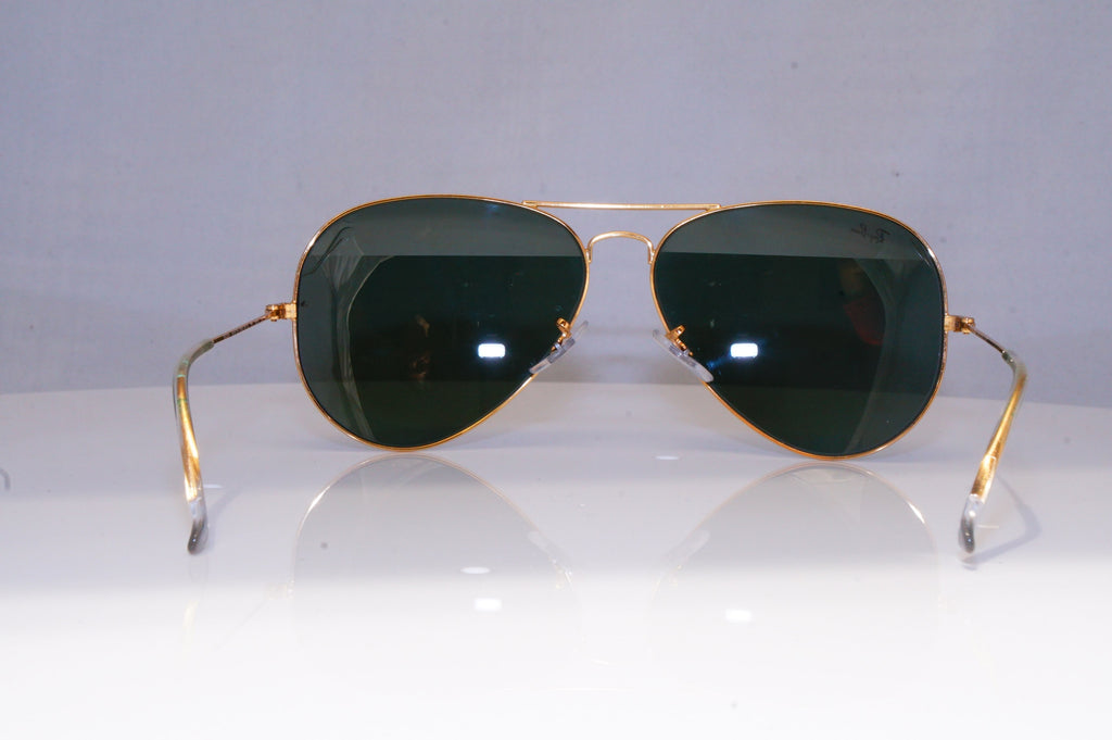 RAY-BAN Mens Designer Sunglasses Gold Pilot AVIATOR RB 3025 001 19810