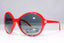 DOLCE&GABBANA Womens Diamante Designer Sunglasses Red Round DG 6006 588/87 18627