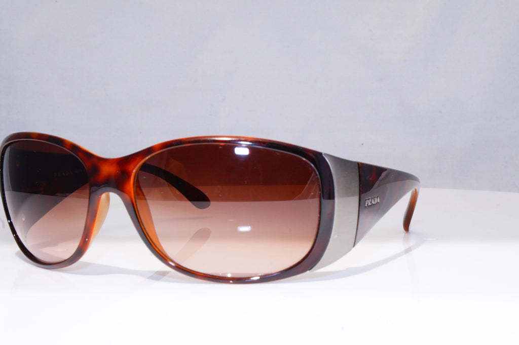 PRADA Womens Designer Sunglasses Brown Wrap SPR 07G 2AU-2Z1 18640