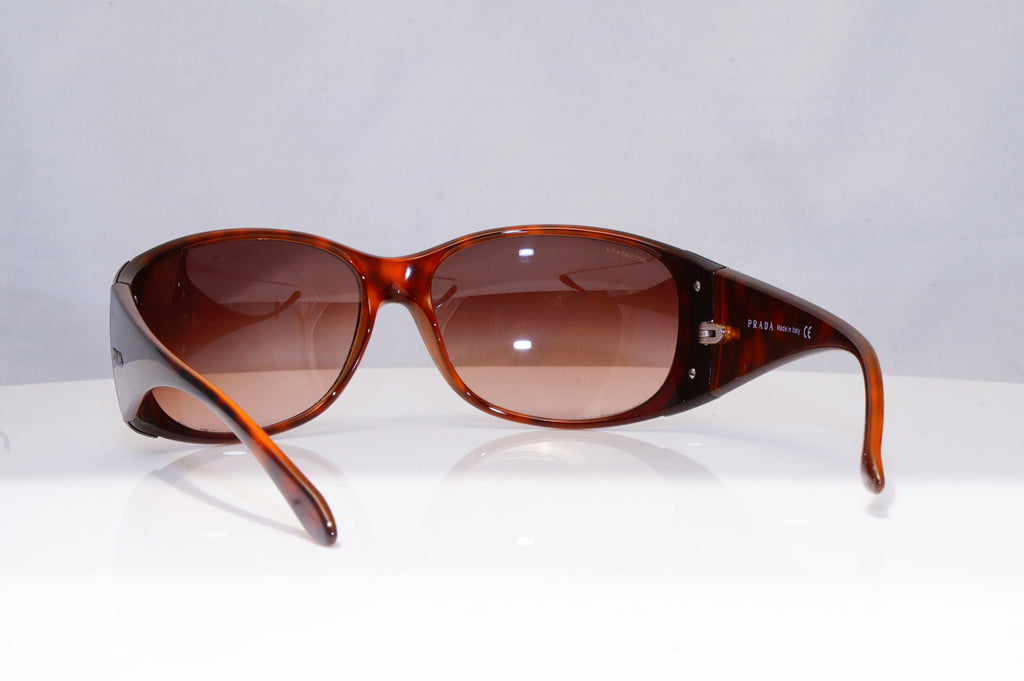PRADA Womens Designer Sunglasses Brown Wrap SPR 07G 2AU-2Z1 18640