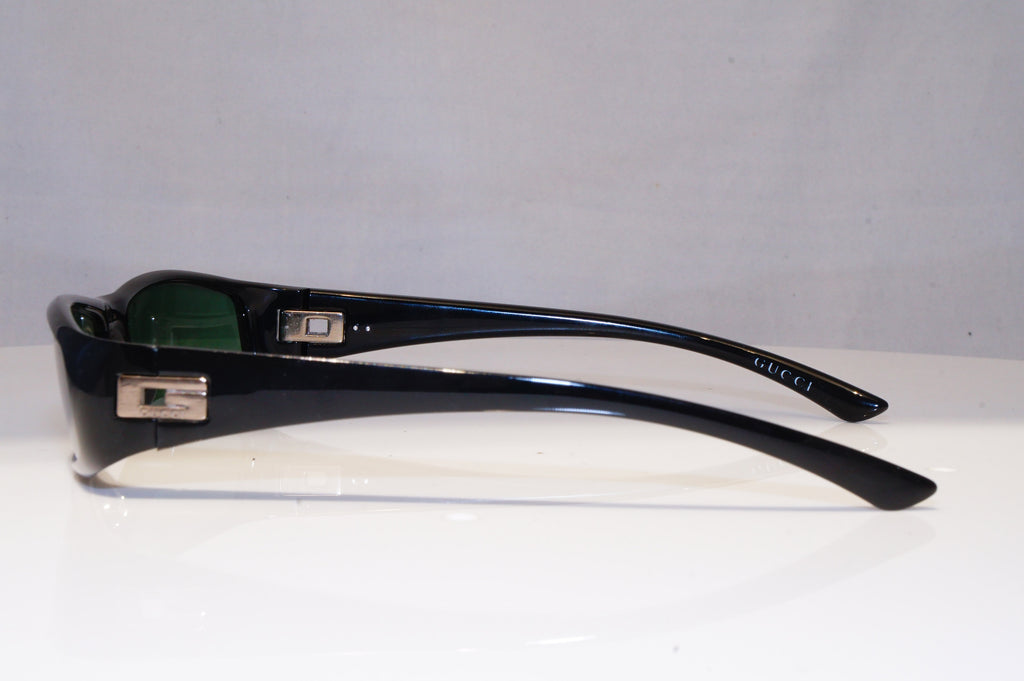 GUCCI Mens Vintage 1990 Designer Sunglasses Black Rectangle GG 1502 D28 21886