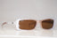 RAY-BAN Vintage Mens Unisex Designer Sunglasses Beige Rectangle RB4058 680 16336