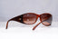 PRADA Womens Designer Sunglasses Brown Wrap SPR 07G 2AU-2Z1 18640