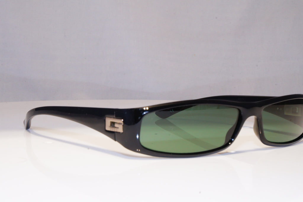 GUCCI Mens Vintage 1990 Designer Sunglasses Black Rectangle GG 1502 D28 21886