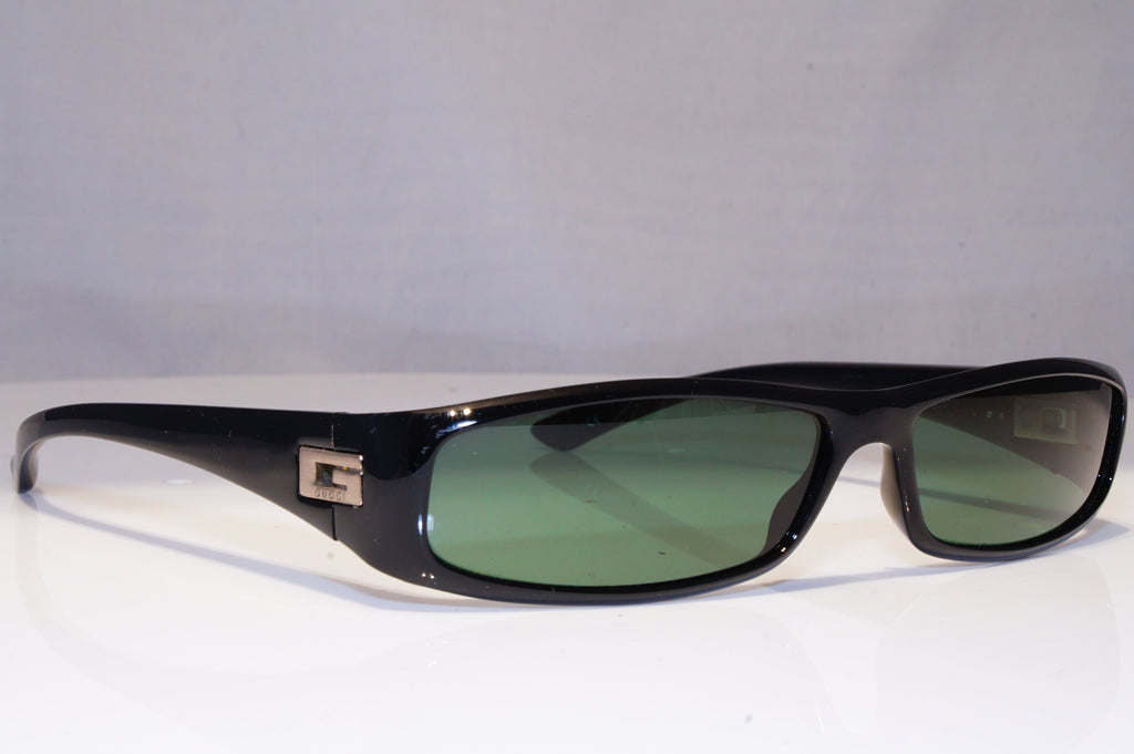 GUCCI Mens Vintage 1990 Designer Sunglasses Black Rectangle GG 1502 D28 21886