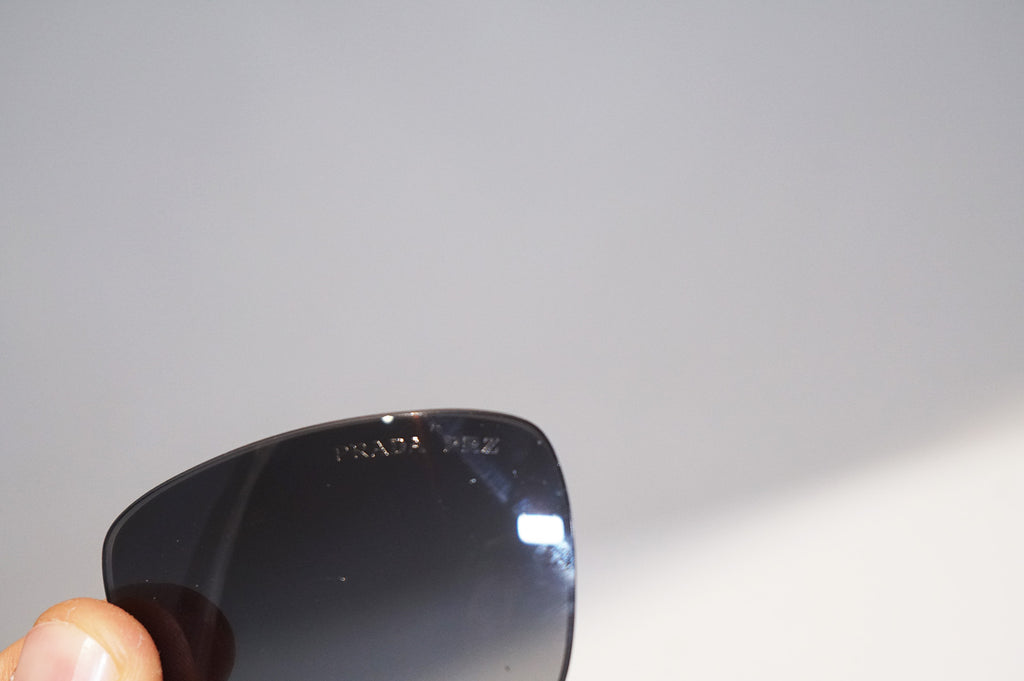 PRADA Mens Designer Sunglasses Black Rectangle SPR 51O FAD-5W1 15614