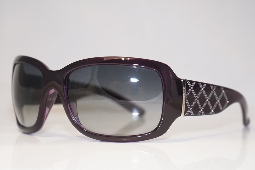 VERSACE Boxed Womens Designer Sunglasses Purple Diamante MOD 4132 729/8G 16402