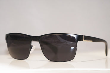 PRADA Mens Designer Sunglasses Black Rectangle SPR 51O FAD-5W1 15614