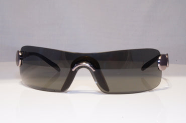 CHRISTIAN DIOR Mens Womens Vintage Sunglasses Silver Shield RUTHENIUM 24X 17836