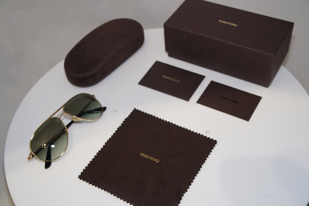 TOM FORD Mens Boxed Designer Sunglasses Gold Pilot Marko TF 144 28P 21888