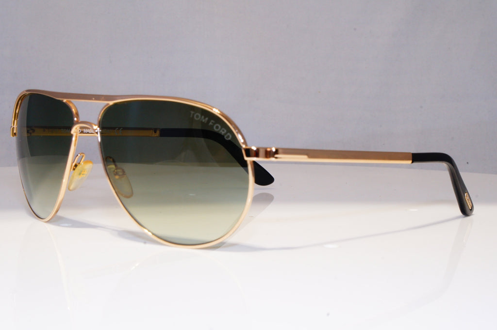 TOM FORD Mens Boxed Designer Sunglasses Gold Pilot Marko TF 144 28P 21888