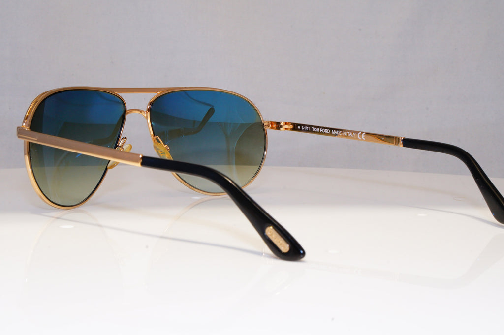 TOM FORD Mens Boxed Designer Sunglasses Gold Pilot Marko TF 144 28P 21888