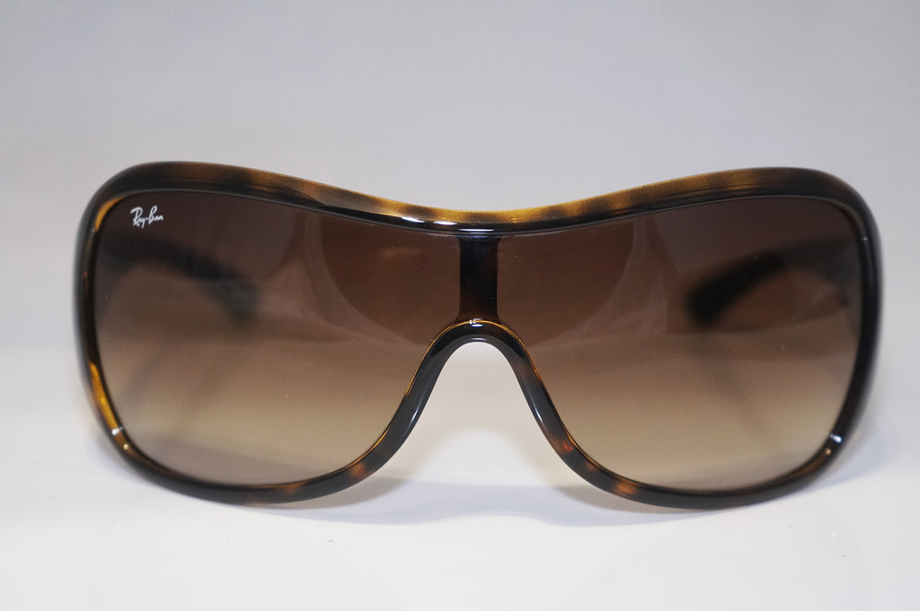 RAY-BAN Womens Designer Sunglasses Brown Shield RB 4099 710/13 16241