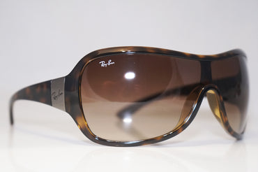 RAY-BAN Womens Designer Sunglasses Brown Shield RB 4099 710/13 16241