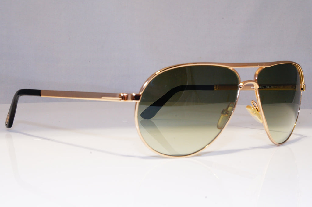 TOM FORD Mens Boxed Designer Sunglasses Gold Pilot Marko TF 144 28P 21888