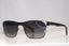 PRADA Mens Designer Polarized Sunglasses Black Rectangle SPR 51O FAD-5W1 15613