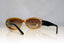 CHANEL Womens Vintage 1990 Designer Sunglasses Brown Oval 5119 1011/13 15208