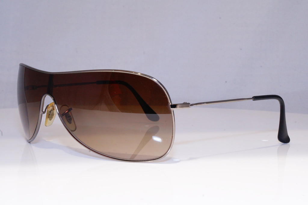 RAY-BAN Mens Designer Sunglasses Silver Shield RB 3211 004/13 19818