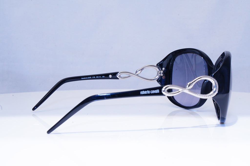 ROBERTO CAVALLI Womens Designer Sunglasses Black Gardenia 520S 01B 18616