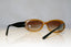 CHANEL Womens Vintage 1990 Designer Sunglasses Brown Oval 5119 1011/13 15208