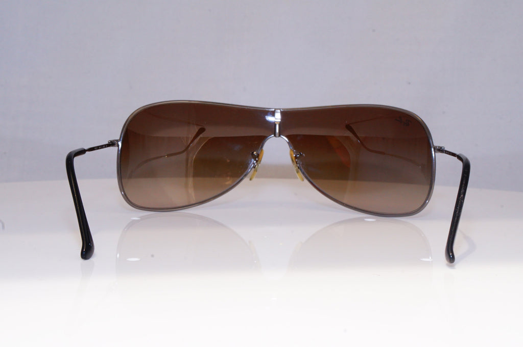 RAY-BAN Mens Designer Sunglasses Silver Shield RB 3211 004/13 19818