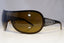 CHRISTIAN DIOR Womens Oversized Designer Sunglasses Brown DIOR BUCKLE 2 20866