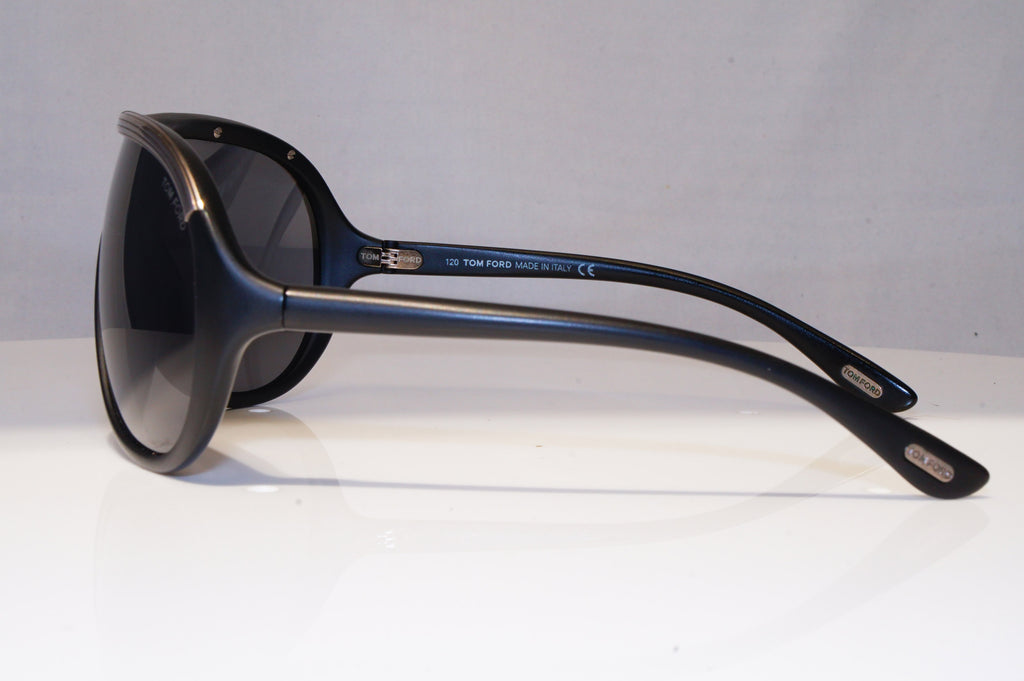 TOM FORD Mens Boxed Designer Sunglasses Black Shield Farrah TF 10 Br 131 21882