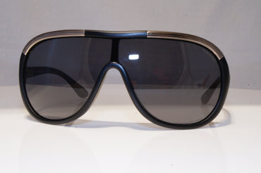 TOM FORD Mens Boxed Designer Sunglasses Black Shield Farrah TF 10 Br 131 21882