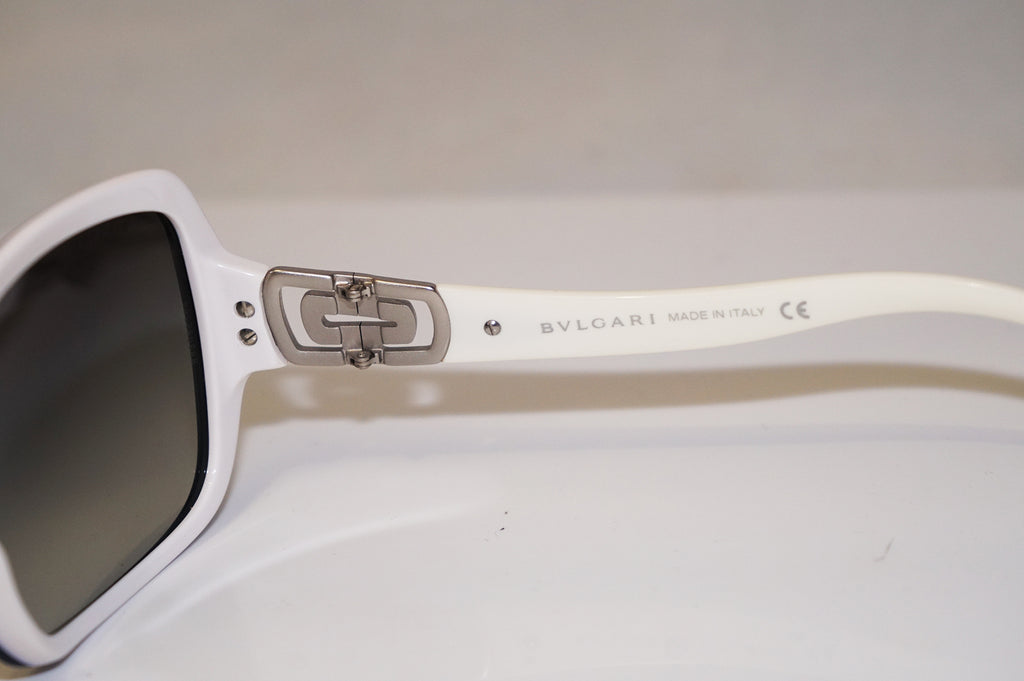 BVLGARI Boxed Womens Designer Sunglasses White Diamante 8020 896/8G 16385