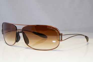 DOLCE & GABBANA Mens Designer Sunglasses Brown Rectangle DG 407S D53 20878