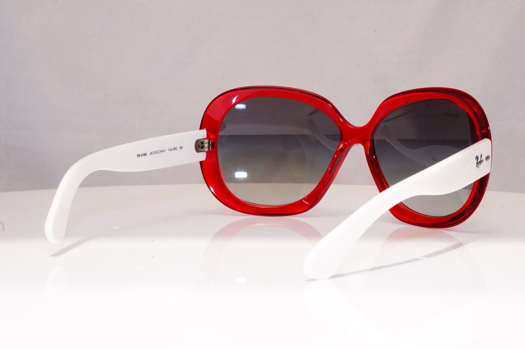 RAY-BAN Womens Designer Sunglasses Red Butterfly JACKIE OHH RB 4098 740/8G 18644
