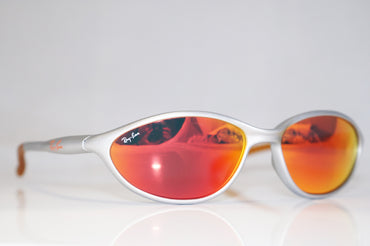 RAY-BAN Mens Designer Mirror Sunglasses Silver Cutters RB 2047 627/6Q 16366