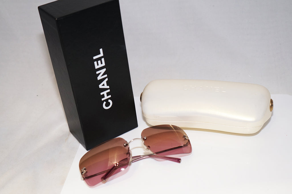 CHANEL Boxed Womens Designer Sunglasses Silver Square 4017 c124/77 16303