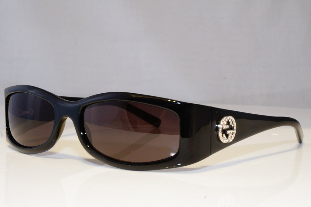 GUCCI Womens Vintage 1990 Designer Sunglasses Silver Shield GG 1710 6LB16 20699