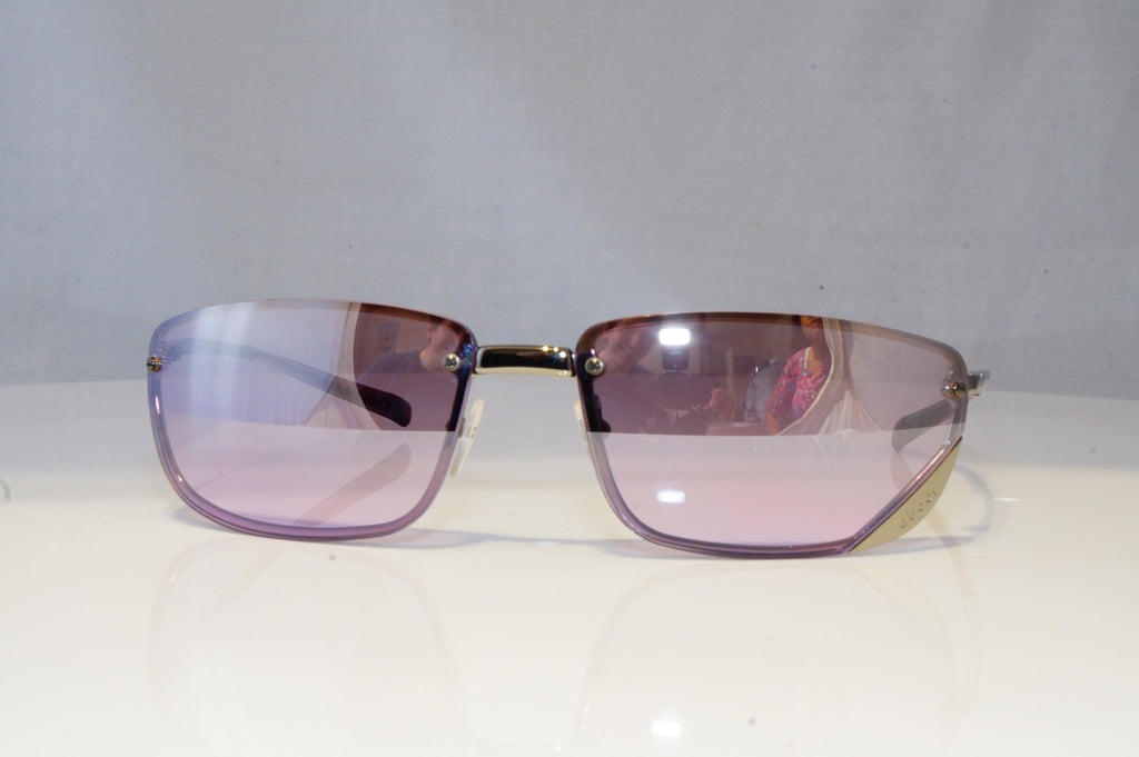 GUCCI Mens Womens Vintage Designer Sunglasses Silver LILAC GG 1691 6LBVT 20698