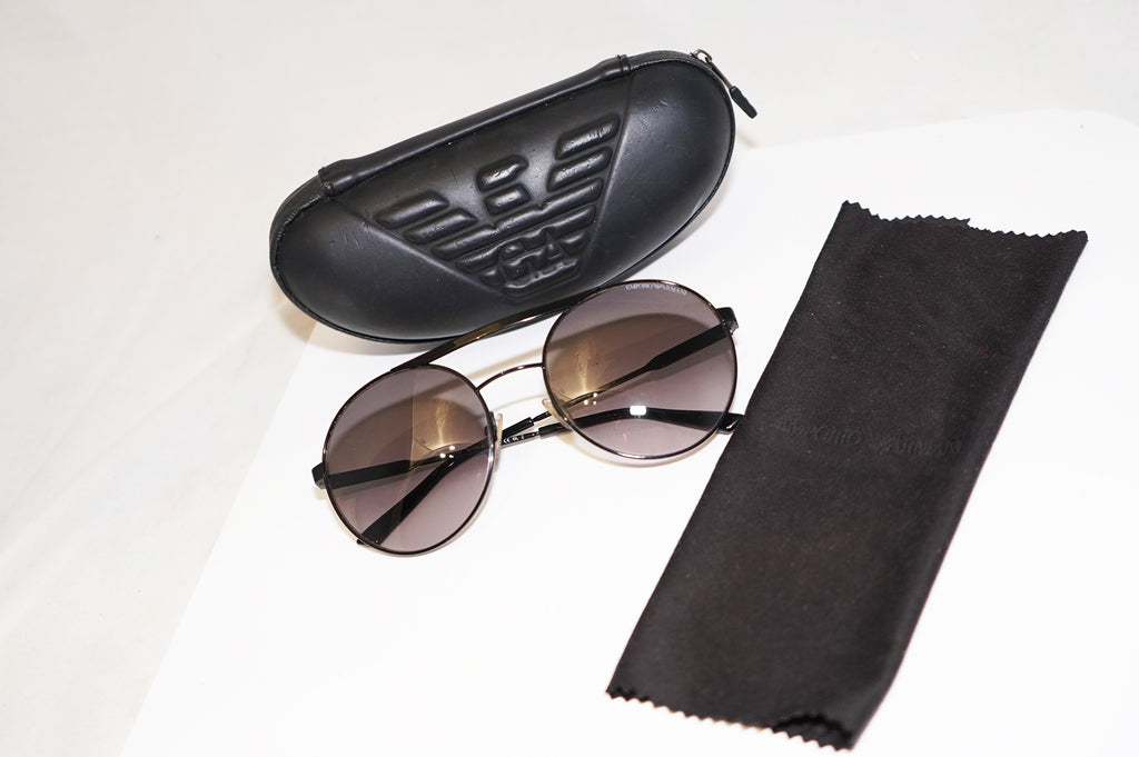 EMPORIO ARMANI Mens Unisex Designer Sunglasses Black Round EA 9791 006EU 16141