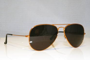 RAY-BAN Mens Unisex Designer Sunglasses Gold Aviator RB 3025 197/71 15072