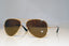 RAY-BAN Mens Unisex Designer Sunglasses Gold Aviator RB 3025 001/51 15110