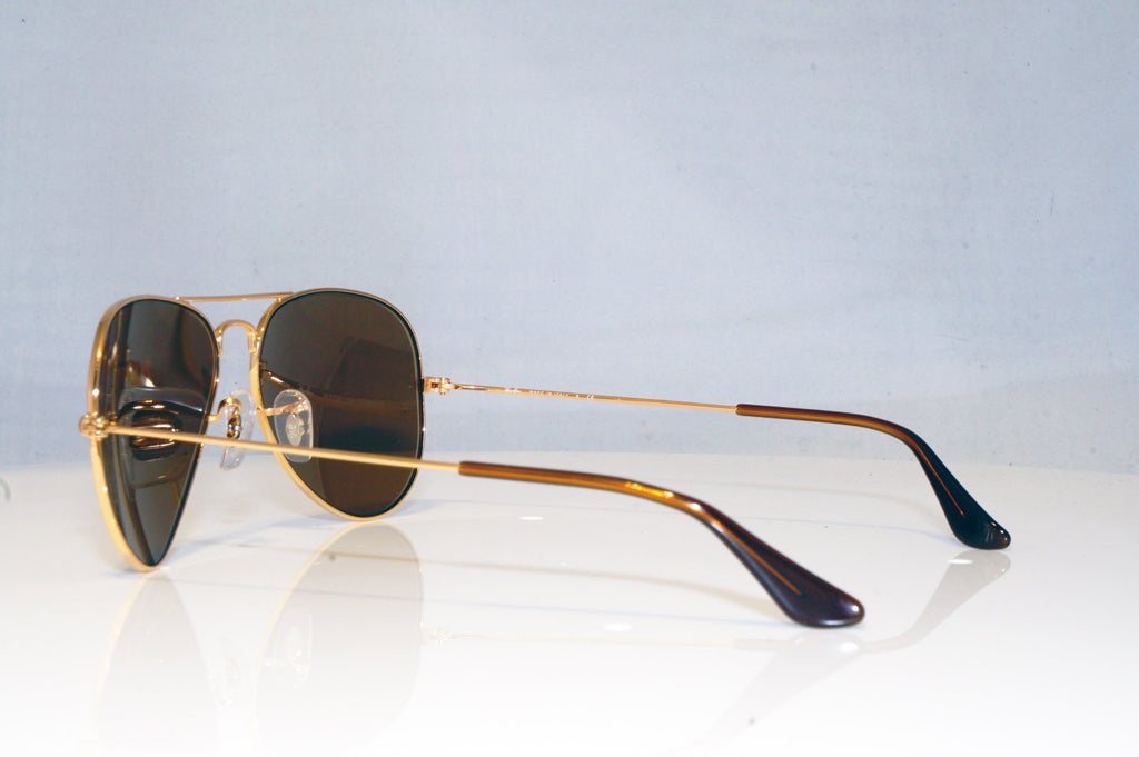 RAY-BAN Mens Unisex Designer Sunglasses Gold Aviator RB 3025 001/51 15110