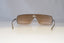GUCCI Womens Vintage 1990 Designer Sunglasses Silver Shield GG 1710 6LB16 20699