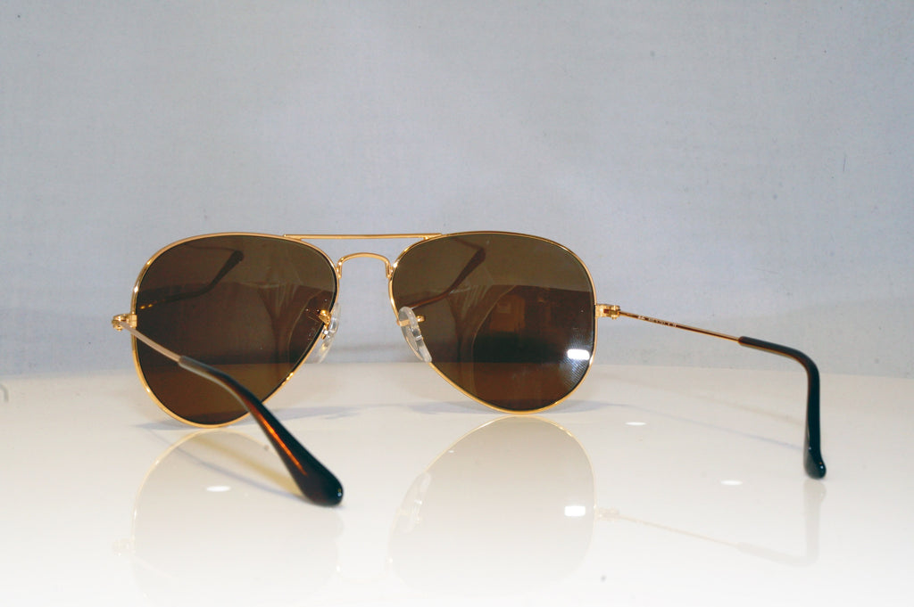 RAY-BAN Mens Unisex Designer Sunglasses Gold Aviator RB 3025 001/51 15110