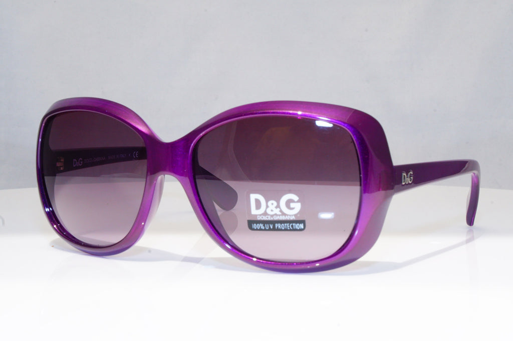 DOLCE&GABBANA Womens Diamante Designer Sunglasses Red Round DG 6006 588/87 18627